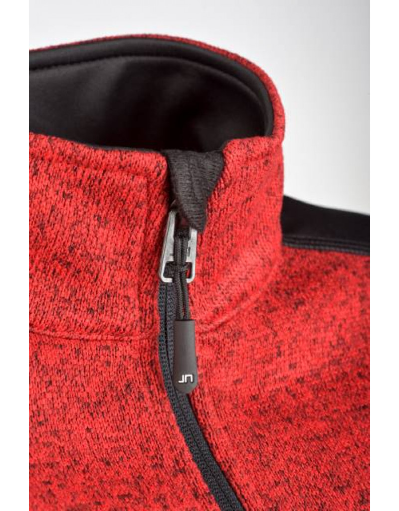 Jachetă de lucru tricotată din fleece pentru femei-groasa